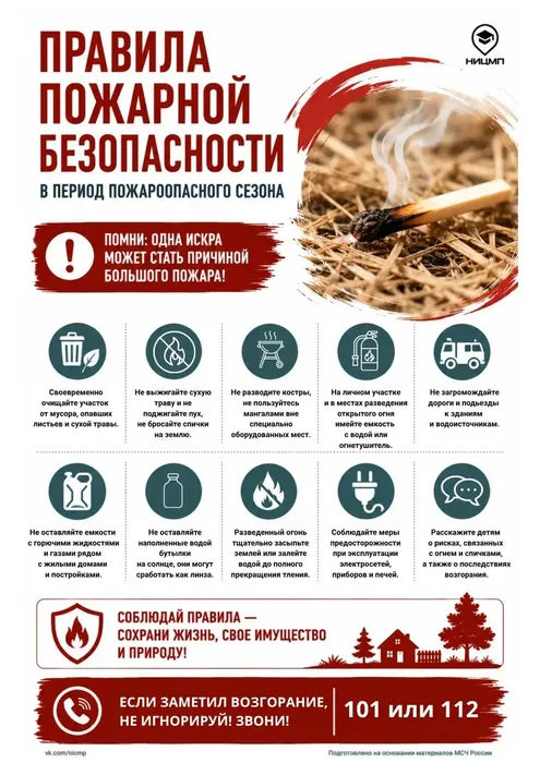 Правила пожарной безопасности
